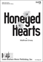 Honeyed Hearts SATB choral sheet music cover